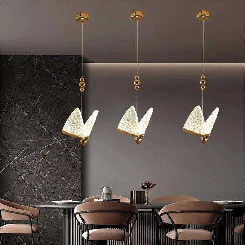 Acrylic Butterfly Pendant Lamp