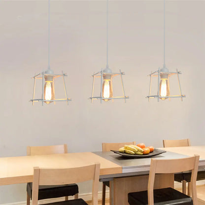 DecorBites™ Industrial Pendant Lights: Modern LED Hanging Lamps for Home Living Room Kitchen Decor