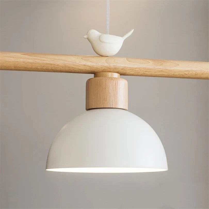 DecorBites™ Bird Light Pendant: Nordic Design LED Lamp for Living & Dining Room