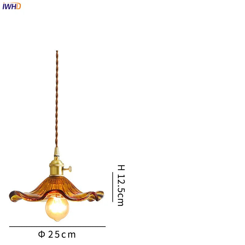 Decorbites™ Glas-Kupfer-LED-Hängeleuchte: Nordischer Stil Farbenfrohe Lampe für Zuhause und Bar