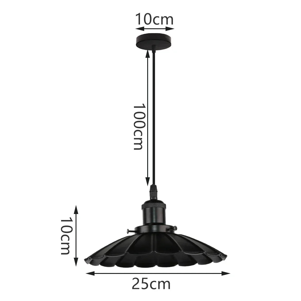 DecorBites™ Industrial Aluminium Pendant Lights Chandelier for Home Living Room Kitchen Bedroom
