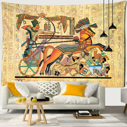 Ancient Egypt Pyramid Tapestry Wall Hanging by Decobites - Boho Home Decor Wizardry