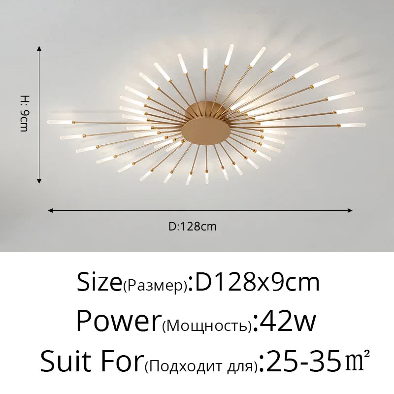 Acrylic Modern Ceiling Light