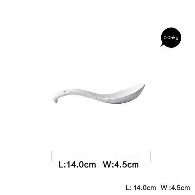 DecorBites™ Ceramic Dinner Plate Set - Round Western Meal Plate, Steak Dish, Rice Bowl