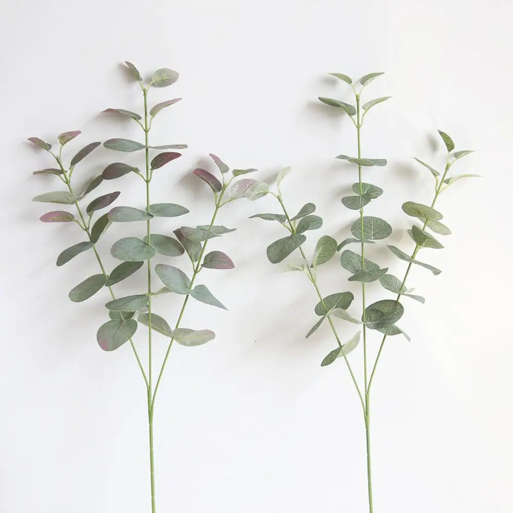 DecorBites™ Large Eucalyptus Artificial Leaves Wall Decor for Home Shop Garden Party