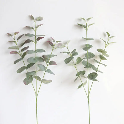 DecorBites™ Large Eucalyptus Artificial Leaves Wall Decor for Home Shop Garden Party