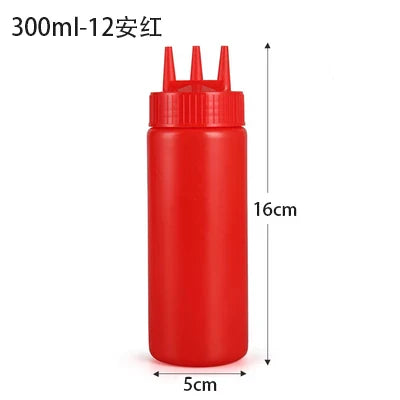 DecorBites™ Condiment Squeeze Bottle Set for Sauces & Oils