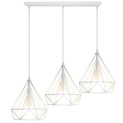 Decorbites™ Industrielle LED-Hängeleuchte Vintage Loft Käfig Pendellampe für die Einrichtung zu Hause