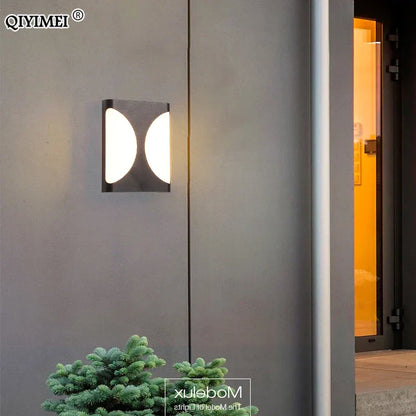 DecorBites™ LED Outdoor Wall Sconce Light for Courtyard Patio Garden Front Door