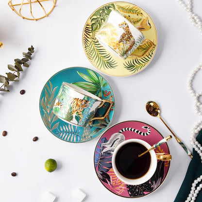 DecorBites™ Jungle Secret Tea Cup Set