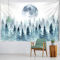 Decobites Foggy Forest Tree Tapestry Living Room Decor