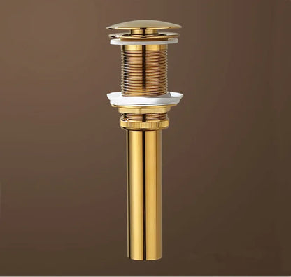 DecorBites™ Gold Waterfall Basin Faucet - Brass Mixer Tap for Bathroom Sink, Hot and Cold