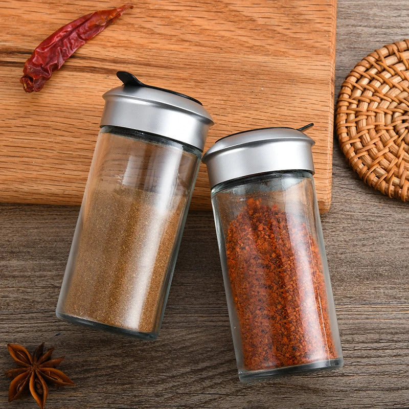 DecorBites™ Rotating Spice Jar Seasoning Bottle for Kitchen Storage