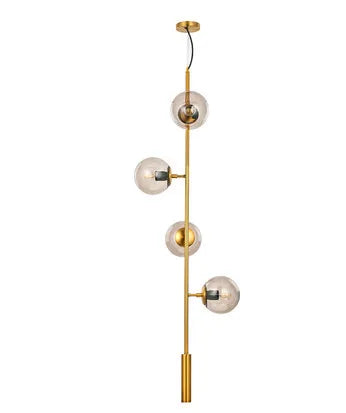 DecorBites™ Glass Pendant Lights: Modern Nordic Minimalist Hanging Lamp for Living Room, Bedroom, Restaurant