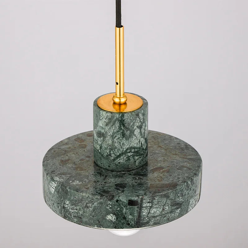 DecorBites™ Green Marble Pendant Light - Modern Luxury Indoor Lighting for Dining Room & Bedroom