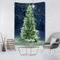 Decobites Christmas Tree Tapestry Wall Hanging Ornament for Festive Home Decor