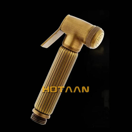 DecorBites™ Antique Brass Bidet Faucet Hygienic Muslim Shower Sprayer