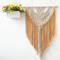 Decobites Colorful Cotton Macrame Wall Hanging Tapestry for Nordic Modern Living Room Decor