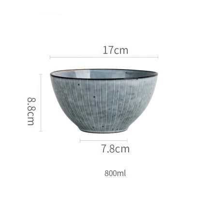 DecorBites™ Japanese Style Ceramic Dinnerware Set