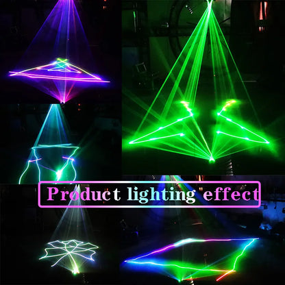 DecorBites™ Beam Stroboscope Laser Music Light Effect Projector for Home Party