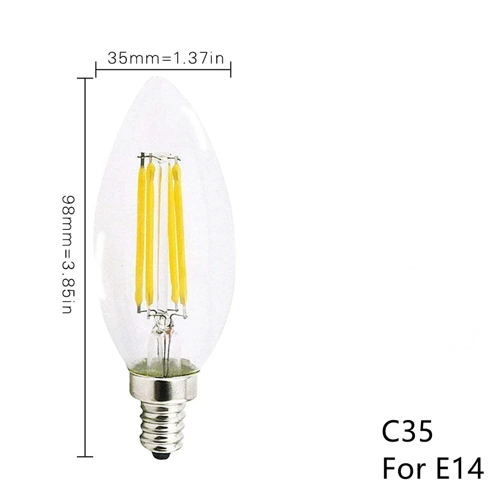 Vintage Glass Bulb Set