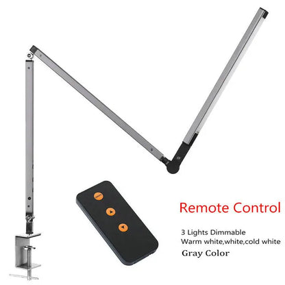 DecorBites™ Clip LED Desk Lamp with Touch Dimmer for Office and Reading