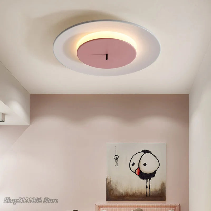 DecorBites™ LED Round Ceiling Light for Living Room Bedroom Restaurant Indoor Decor