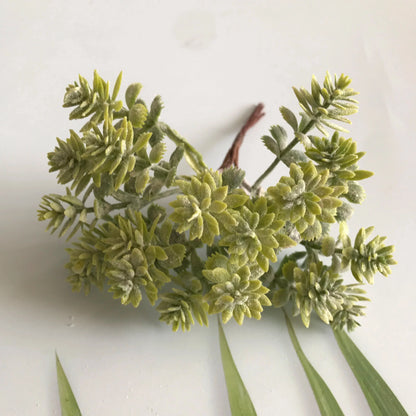 Paquete de estambres de bayas verdes DecorBites™ para decoración navideña y envoltorio de regalos DIY