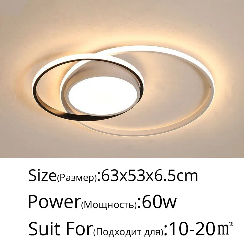 DecorBites™ LED Chandelier: Modern Dimmable Light for Living Room, Kitchen, and Aisle