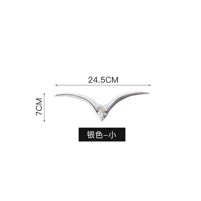 DecorBites™ Bird Ceramic Pendant Wall Decor Gold Seagull Wild Goose Modern Home