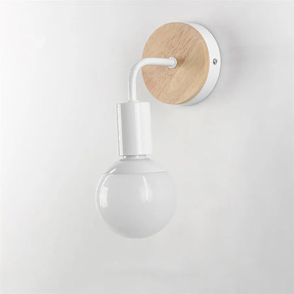 DecorBites™ Iron Art Wall Light: Modern & Simple Fixture for Bedroom, Living Room, Stairway - E27