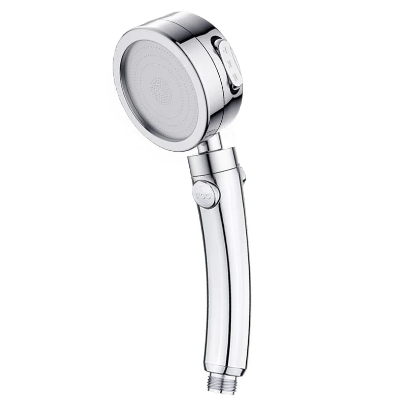 Plated Adjustable Shower Handle