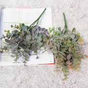 Green Eucalyptus Faux Branch