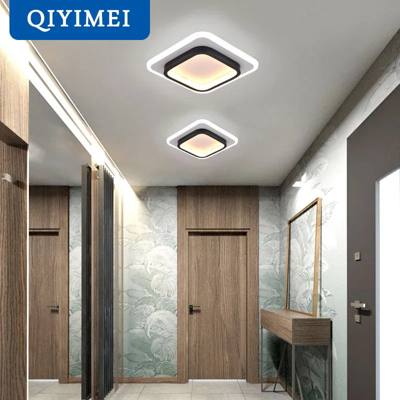DecorBites™ LED Ceiling Lights for Bedroom Kitchen Modern Round Square Lighting Fixtures