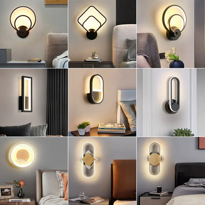DecorBites™ LED Wall Light: Modern Bedroom Bedside Lamp, Living Room Sconce, Home Decor Lighting