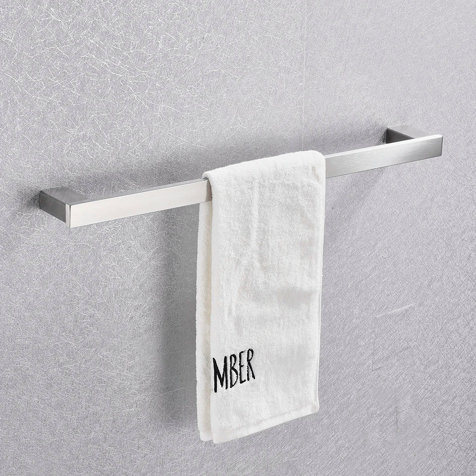 مجموعة إكسسوارات الحمام DecorBites™ المكونة من 6 قطع من النيكل المصقول