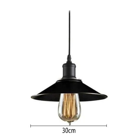 DecorBites™ Industrial Iron Pendant Lights for Home and Retail Spaces