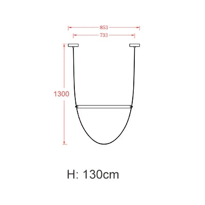 DecorBites™ Leather Rustic Pendant Light | Designer Suspension Lamp for Home, Restaurant, Hotel.