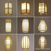 Decorbites™ Japanische Bambus-Leuchter für Schlafzimmer, Wohnzimmer, Teeraum, Zen-Lampen