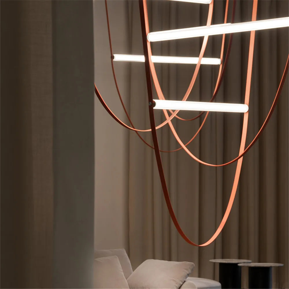 Leather Rustic Pendant Lamp