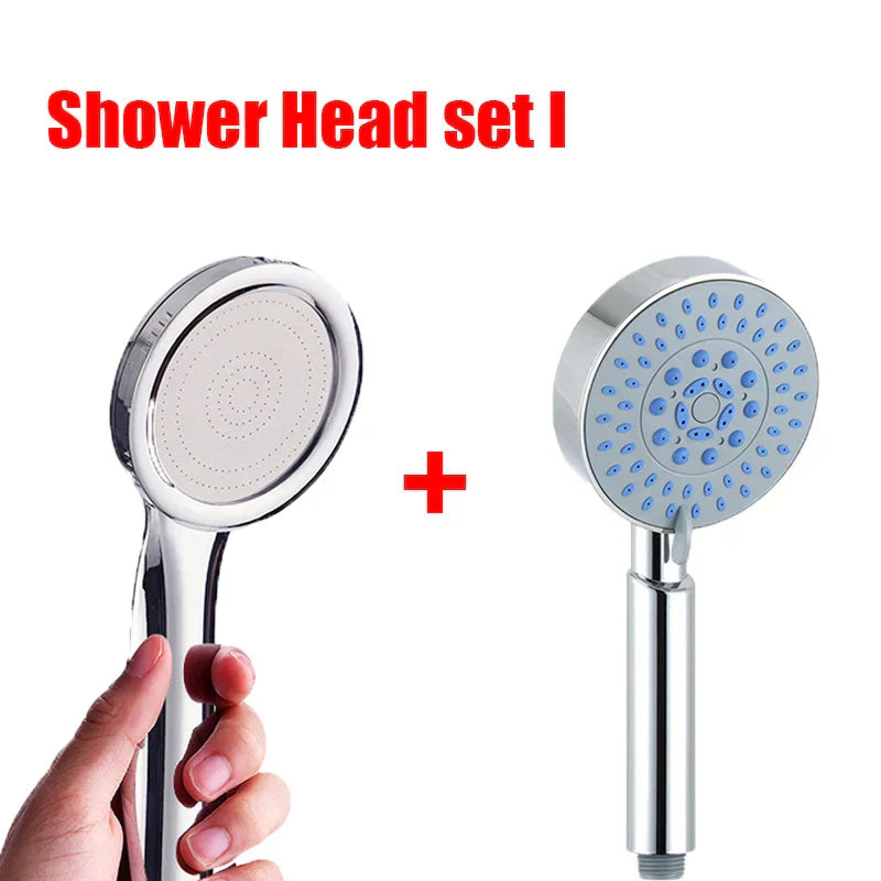 DecorBites™ High Pressure Shower Head Bundle - 2 Pcs, Top Quality, Buy One Get One Free
