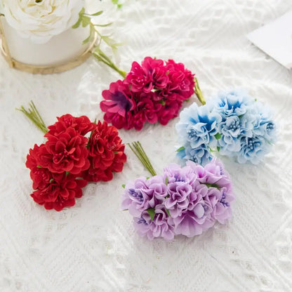 DecorBites™ Artificial Flower Stamen Bouquet for Wedding, DIY, Party Decor, Home, Scrapbooking