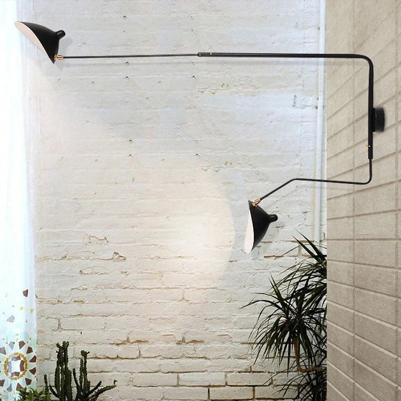 Black Nordic Wall Lamp