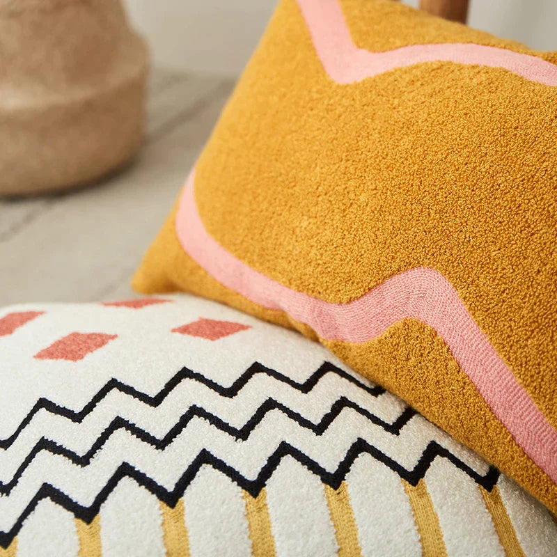 DecorBites™ Embroidered Cushion Cover for Cozy Home Decoration in 45x45cm/30x50cm