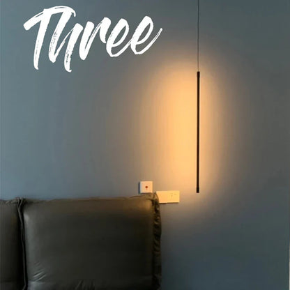 Lámpara de araña LED DecorBites™ de cable largo para sala de estar y dormitorio
