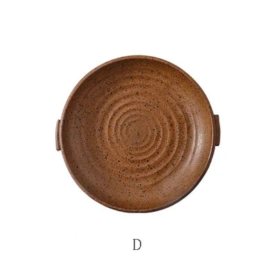 Round Ceramic Dinner Plate