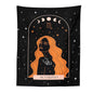 Decobites Celestial Constellation Tapestry Moon Phase Wall Hanging for Unique Home Décor