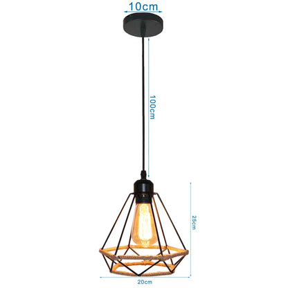 DecorBites™ Industrial LED Pendant Ceiling Light for Home Living Room Kitchen Decor