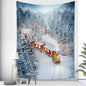 Decobites Christmas Tree Wall Tapestry Boho Living Room Decor Bed Sheet