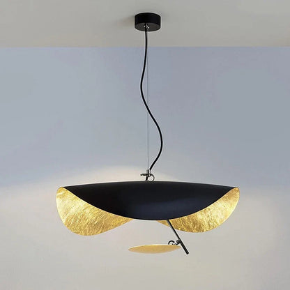 DecorBites™ Lederam Manta Pendant - Industrial Retro Style White/Black Ceiling Lamp